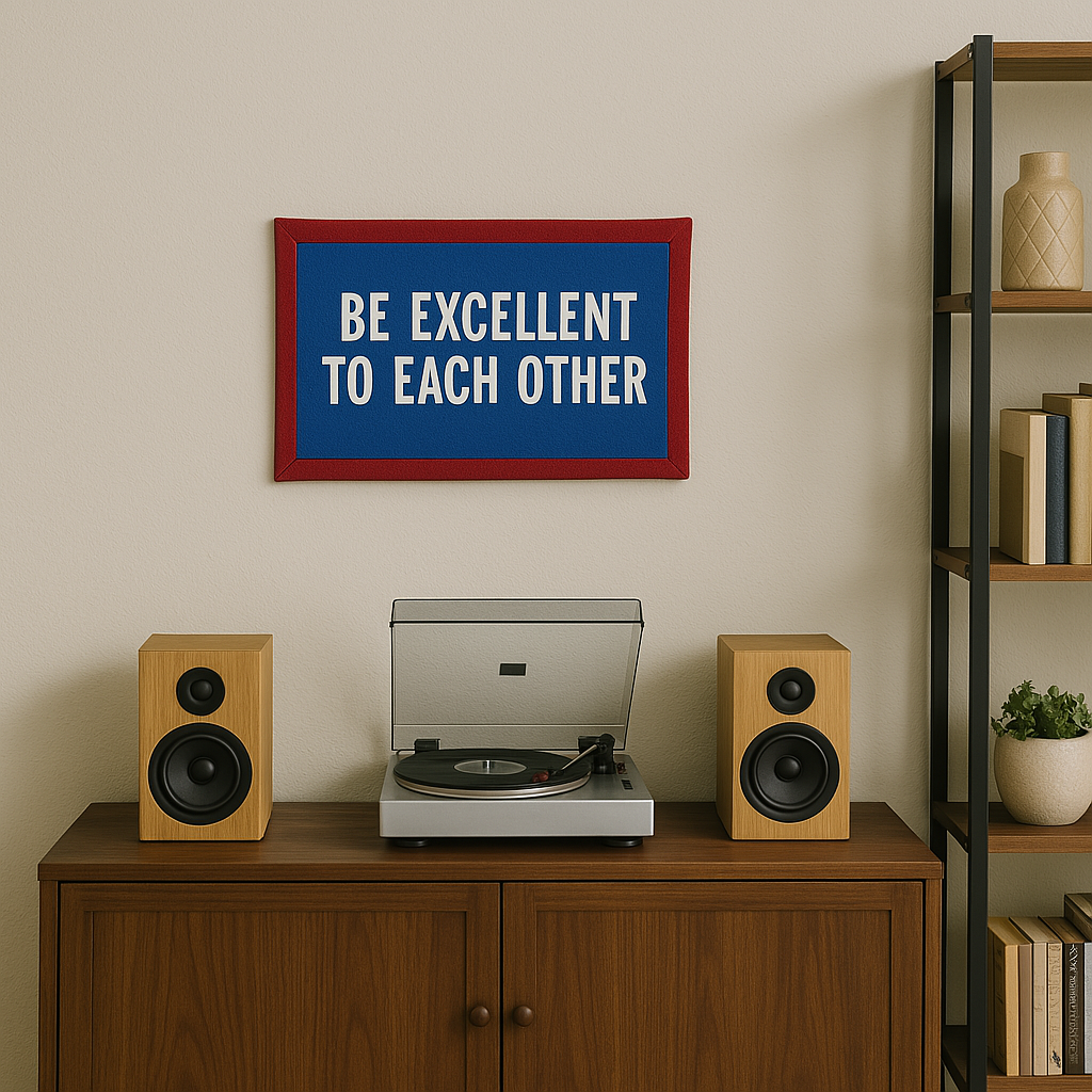 Be Excellent To Each Other Banner